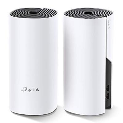 TP-Link AC1200 Multiroom Mesh Wifi-systeem, tot 260 vierkante meter en 100+ apparaten, naadloze roaming, 2 Gigabit-poorten (Deco M4(2-pack))