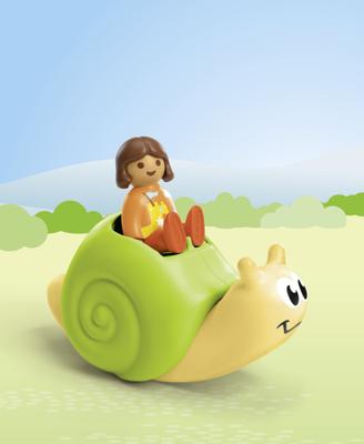 PLAYMOBIL JUNIOR 71699 Kind met schommelslak Junior - thumbnail
