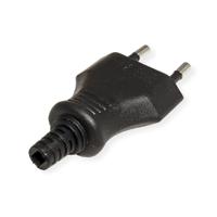 Enzo Stekker zwakstroom zwart 6140200 - thumbnail