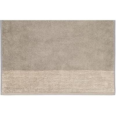 Cawö Cawo Two-Tone Washandje Grafiet 16x22