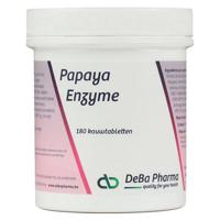 DebaPharma Papaya Enzyme 180 Kauwtabletten - thumbnail