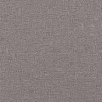 Eetkamerstoelen 6 st stof taupe - thumbnail