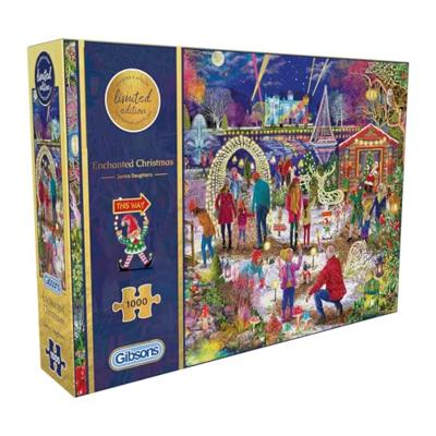 Intro Gibsons kerst puzzel enchanted christmas 1000 stukjes Intro Gibsons kerst puzzel enchanted christmas 1000 stukjes