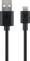 Goobay 72227 Micro USB snellader en synchronisatiekabel - thumbnail