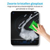 Vrijstaande inductiekookplaat - MEDION - MD 17595 - 1 brander - L 29 x D 36 cm - thumbnail