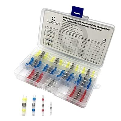 Quadrios 2011C396 Stootverbinder 0.25 mm² 6 mm² Volledig geïsoleerd Wit, Rood, Blauw, Geel 120 stuk(s) Quadrios 2011C396 Stootverbinder 0.25 mm² 6 mm² Volledig geïsoleerd Wit, Rood, Blauw, Geel 120 stuk(s)