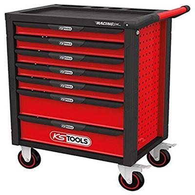 KS Tools 826.7515 Werkplaatswagen Plaatstaal Kleur (specifiek): Zwart, Rood