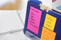 Post-It Super Sticky Notes Carnival, 90 vel, ft 47,6 x 47,6 mm, pak van 12 blokken - thumbnail