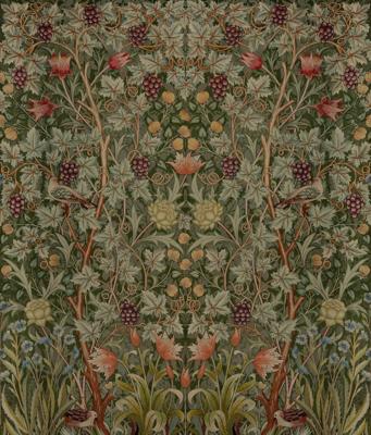 Dutch Wallcoverings Hidden Treasures 2 -Vine Embroid. 196X270 - Multicolor