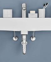 Grohe Hoekstopkraan Angle Valves Supersteel - thumbnail