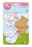 Heless Poppensokken glitter - 3 paar, 35-45 cm - thumbnail
