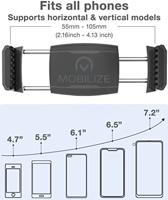 Mobilize Universal Car Holder for Round Air Vent Black - thumbnail