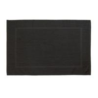 Tapete de Banho Preto 50x75cm 100% Algodão 500 G/M - Treb TT - thumbnail