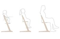 CYBEX IRIS 3-in-1 kinderstoel - hout - inclusief babyset en dienblad - prachtig zwart - thumbnail