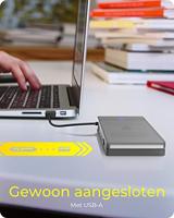 ICY BOX IB-AC603b-U3 HDD-/SSD-behuizing Antraciet, Zwart 2.5 - thumbnail