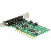 DeLOCK PCI Card 4x Serial interface kaart - thumbnail