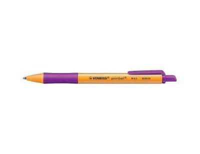 STABILO pointball, balpen 0.5 mm, navulbaar, lila, per stuk STABILO pointball, balpen 0.5 mm, navulbaar, lila, per stuk