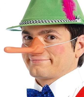 verkleedneus Pinokkio 23 cm beige