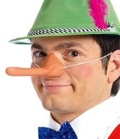 verkleedneus Pinokkio 23 cm beige - thumbnail