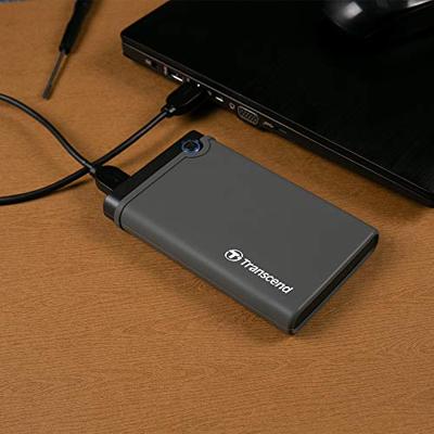 Transcend TS0GSJ25CK3 SATA-HDD-behuizing 2.5 inch USB-A 3.2 Gen 1