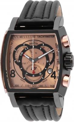 Horlogeband Invicta 20253.01 / S1 Rally Leder Zwart Horlogeband Invicta 20253.01 / S1 Rally Leder Zwart