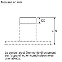 Bosch DWZ0IB5G0 schachtverlenging 120 mm - thumbnail