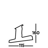 Searchlight Aanrecht hanglampAsh - 7231 - thumbnail