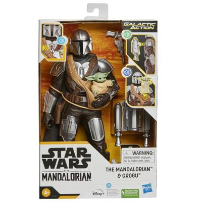 Star Wars Mandalorian en Grogu + Geluid Star Wars Mandalorian en Grogu + Geluid