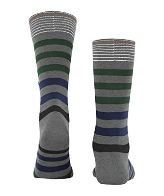 Burlington Blackpool Heren Sokken - Stripe - Hoge katoenen mannen sokken - 46 - Groen - 46 - 46 - 46 - 46 - 46