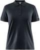 Craft 1910746 Core Blend Polo Shirt Wmn - Asphalt - XXL - thumbnail