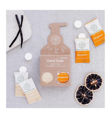 Handzeep navulset bergamot & vanille Handzeep navulset bergamot & vanille