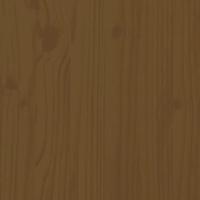 Bedframe massief grenenhout honingbruin 120x200 cm - thumbnail