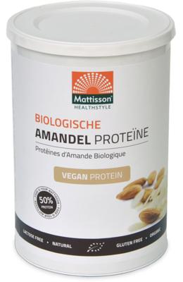 Mattisson Vegan Amandel Proteïne Poeder 50% 350g, bio