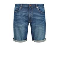 Q/S designed by regular fit jeans short blauw - thumbnail