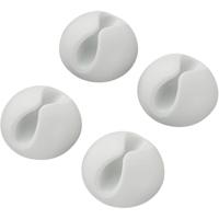 TRU COMPONENTS SWC-10WT/4P Kabelhouder Zelfklevend 542241 Bundel-Ø (bereik) 9 mm (max) Wit 4 stuk(s) - thumbnail