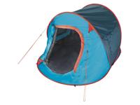 Rocktrail 2-persoons pop-up tent (Blauw/oranje) - thumbnail