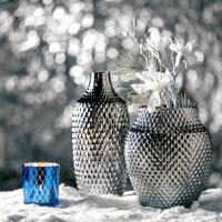 Leonardo Pallazo Vaas 30 cm zilver - thumbnail