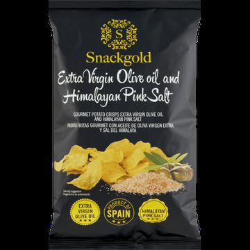 Snackgold Extra Virgin Olive Oil and Himalayan Pink Salt 125 g bij Jumbo
