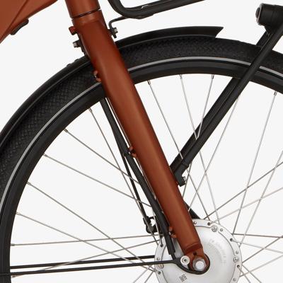 Cortina voorvork e-common copper matt