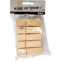 Creativ Company Https://www.cchobby.nl/wasknijpers-l-7-2-cm-b-2-cm-10-stuk-1-doos - thumbnail