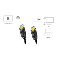 LogiLink HDMI AV Aansluitkabel [1x HDMI-stekker - 1x HDMI-stekker] 20 m Zwart - thumbnail