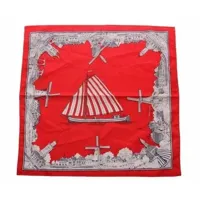 Boeren zakdoek rood Oud nederland 54 x 54 cm - thumbnail