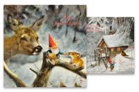 Rien Poortvliet Kerstkaarten - thumbnail