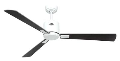 CasaFan ECO NEO III 132 WE-WN/SI WiFi Flügel Wenge/silber Plafondventilator 27 W (Ø x h) 132 cm x 360 mm Wit Met afstandsbediening, Timer, Met wintermodus,