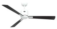 CasaFan ECO NEO III 132 WE-WN/SI WiFi Flügel Wenge/silber Plafondventilator 27 W (Ø x h) 132 cm x 360 mm Wit Met afstandsbediening, Timer, Met wintermodus, - thumbnail