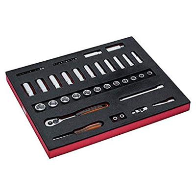 Bahco Foaminlay Fit&Go 2/3 met doppen en toebehoren 3/8" - 38-delig - FF1F2103