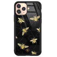 iPhone 11 Pro glazen hardcase - Bee yourself - thumbnail