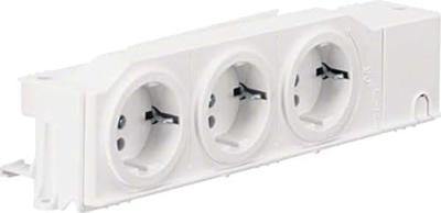 DIN-rail contactdoos zonder klapdeksel Hager TN002S Zuiver wit (RAL 9010) (l x b x h) 45 x 250 x 50 mm DIN-rail contactdoos zonder klapdeksel Hager TN002S Zuiver wit (RAL 9010) (l x b x h) 45 x 250 x 50 mm