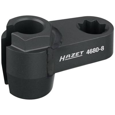 HAZET Dopsleutel voor uitlaatsonde 4680-8 · 1/2 inch (12,5 mm) achtkant hol · Buiten-zeskant-profiel · SW 17 mm