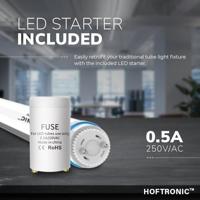 LED TL Buis 120cm - T8 G13 Fitting - 18 Watt 2520 lumen (140lm/W) - 3000K warm wit - Flikkervrij - Vervangt 65 Watt (65W/830) - Incl. Starter - thumbnail